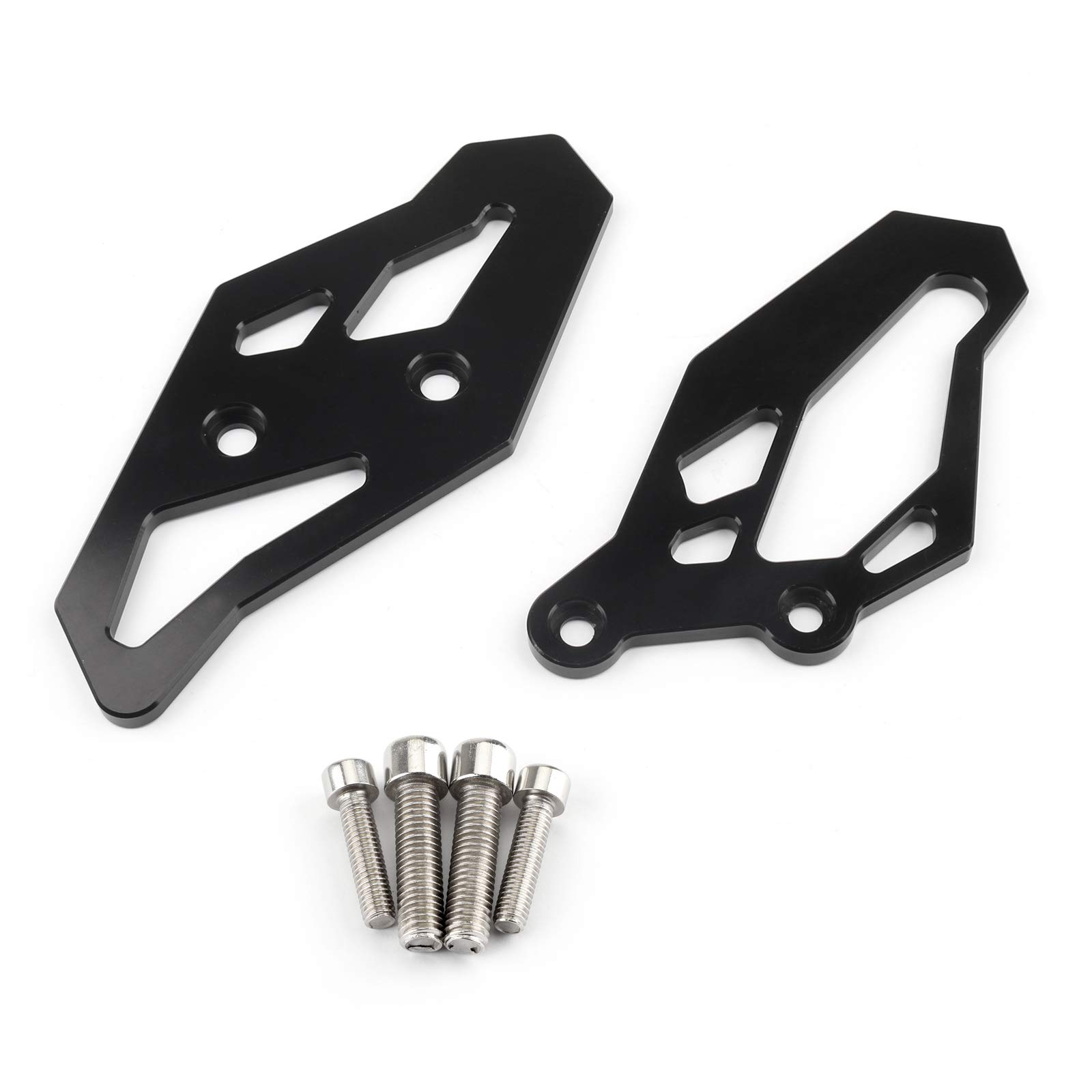 

Bruce & Shark Footrest Back Step Adapter Plate for Yamaha YZF R3 R25 MT-03 Black Motorcycle Motorcycle чёрный
