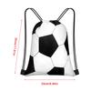 Oxford Cloth Sports Backpack Storage Bag Double Shoulder Basketball Drawstring Bag Polyester Bag for Football And Basketball