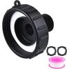 IBC Tank Adapter S60 X 1/2" 3/4' 1" 1.5 2" 63/75/80/100mm Thread Connector Ton Barrel Connect 1000 Liter IBC Tank Fitting