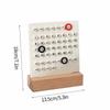 Diy Perpetual Calendar Adjustable Desk Calendar Super Perpetual Scheduler Desktop Decoration Ornament