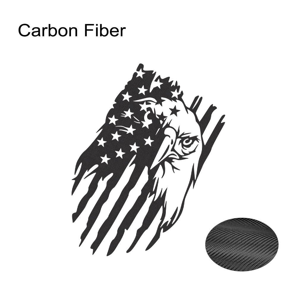 Car American Bald Eagle Flag Styling Stickers Truck Vinyl Cover Pickup Trunk Tailgate Tail Decor Decal Auto Tuning Accessories