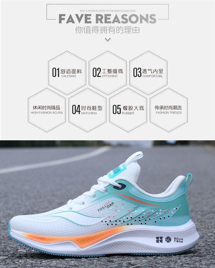 New men's shoes soft-soled running shoes sports shoes mesh lightweight breathable men's shoes elastic versatile travel men's shoes