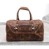 Leather Duffel Bag for Travel Buffalo Leather Weekender Outdoor Duffle Bag Carry On Holdall Groomsmen Best Man Wedding Gifts