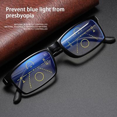 1PC Progressive Lesebrille Frauen Multifokale Bifokale Anti Blau Licht Vergrößerungs Presbyopische Brille