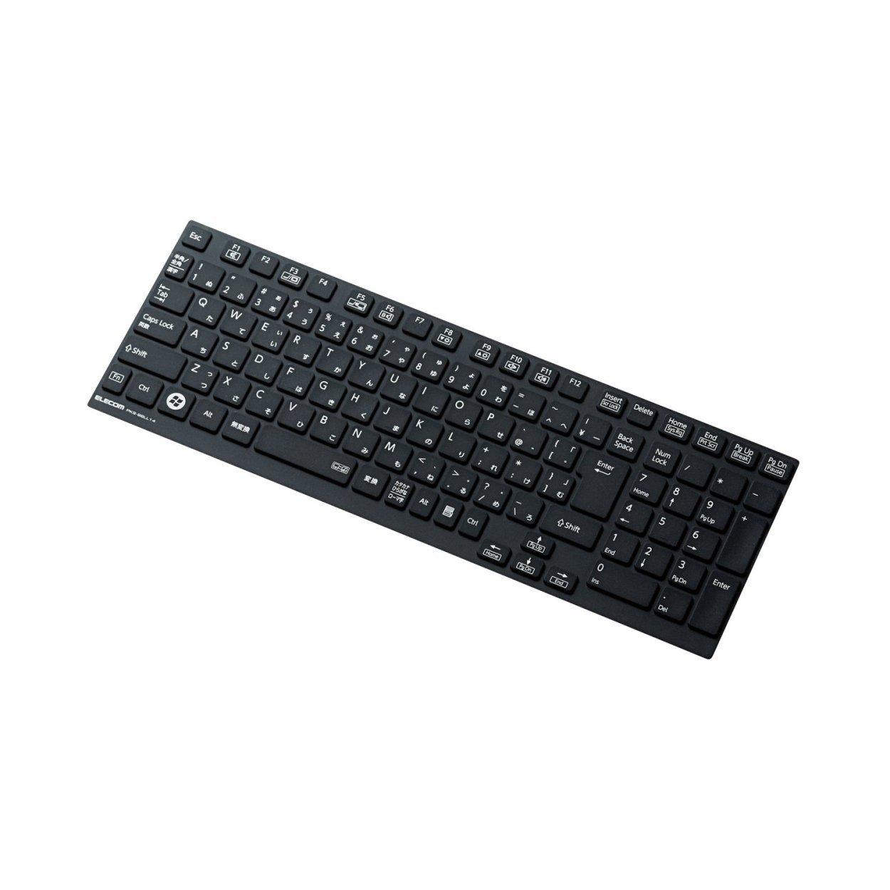 

ELECOM Silicone Keyboard Cover for NEC LaVie L Series (2012 Model) PKS-98LL14BK чёрный