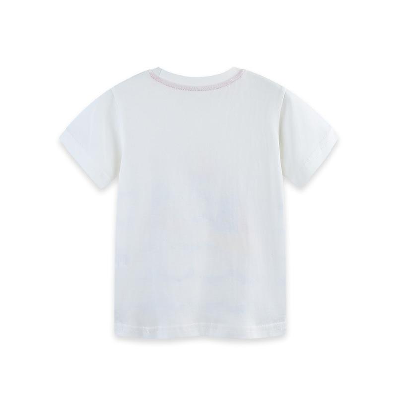 Children's new summer boys' short-sleeved T-shirts European and American style fashion printed children's round neck T-shirts
