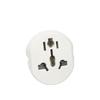 EU Plug Adapter US Plug To EU Plug 16A 250V Travel Adapter Converter 2 Round Korea Socket Universal Portable Wall Socket Adapter