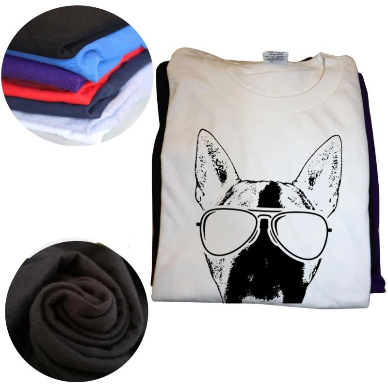 Dogs Are Cool But Bull Terriers Rule T Shirts Cotton Anime Summer Personality Short Sleeve T-shirt Men Women Clothes
