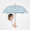 Makita Shoten Luxury Long Umbrella Blue Green "kirie Sarasa"