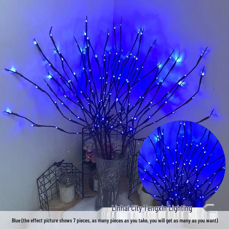 Colorful LED Tree Branch Vine Lights for Room Decoration