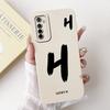 For Realme X2 XT Lucky Initial Letter Phone Case For Realme XT X2 Soft Silicone Shockproof Cases