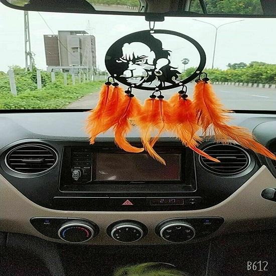 Indian Traditional Lord Hanuman Face Car Dashboard
