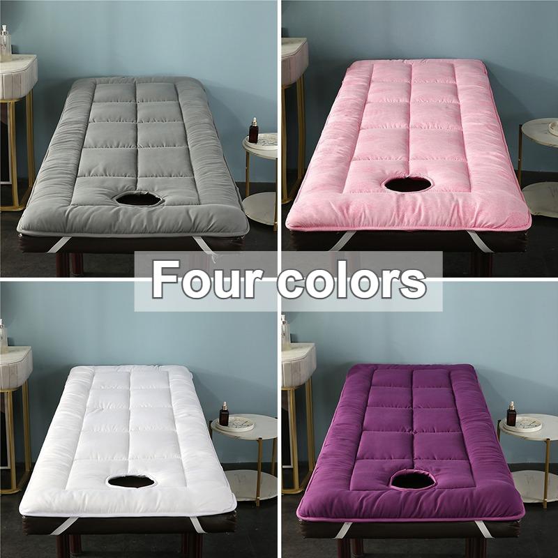 Professional SPA Massage Table Pad Beauty Salon Mattress with Elastic Bands Lightweight Foldable Facial Bed Cushion for SPA Use