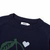 KIRSH Cherry Jacquard Loose Fit Knit [Navy]