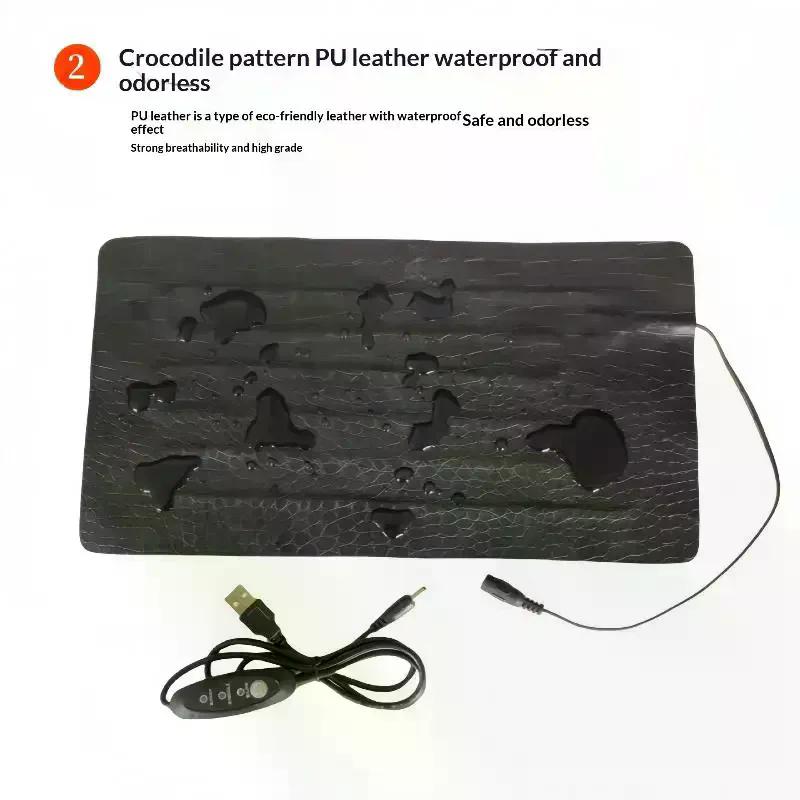 Reptile Heat Mat Waterproof Tortoise Lizard Temperature Adjustment Heat Mat AntiScratch Reptiles Heat Pad Reptile Pet Supplies