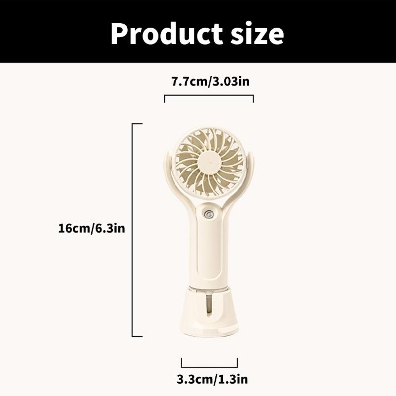 Air Circulator Fan Handheld Fan Small Fan Cooling Fan Outdoor Fan Table Fan Great for Travel and Outdoor Activity