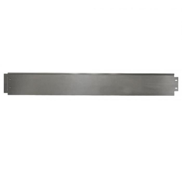 Bordure de Jardin - Métal Galvanisé - 18cm x 100cm - Aluminium - Zinc - Jeu de 20