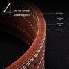 Qiuqiao Professional Powerlifting & Weightlifting Cowhide Waist Support Belt