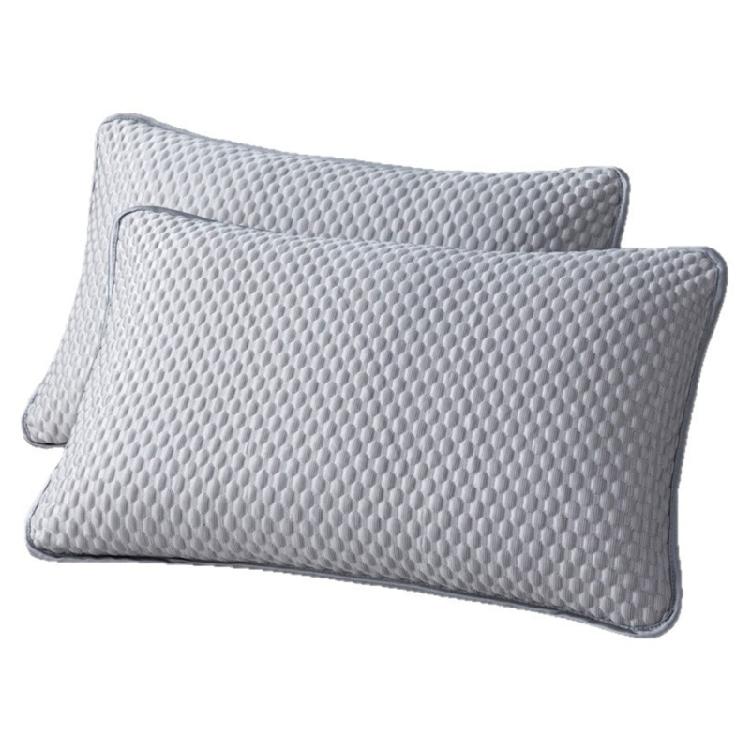 2 Pack Cooling Pillow Covers Ice Silk Fabric Washable Pillowcase 48x74cm Soft Breathable Design with Envelope Closure