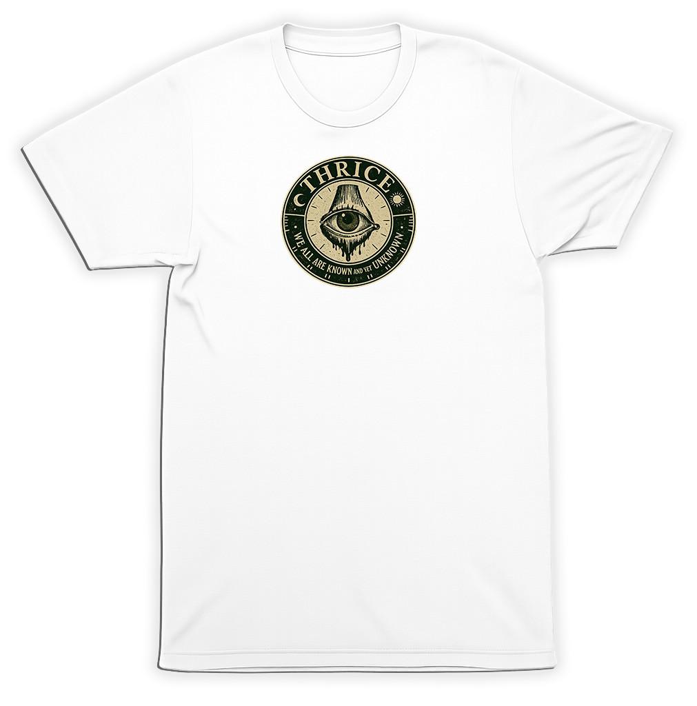 Thrice All-Seeing Eye Seal Symbol Post-Hardcore Band T-Shirt S разноцветный
