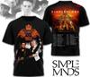 Simple Minds Global Tour 2025 Aop All Size S-5XL CG2517 Unisex T-Shirt