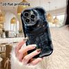 Phone Case: 2D Flat Design Suitable for iPhone 18 17 16 15 14 13 Pro Film Protective Case, Couple Style, Water Drop Rose, Christmas and Halloween Gift