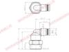 PLF Series PISCO Connector: PLF4-01, PLF4-M6, PLF8-02, PLF10-03, PLF12-04