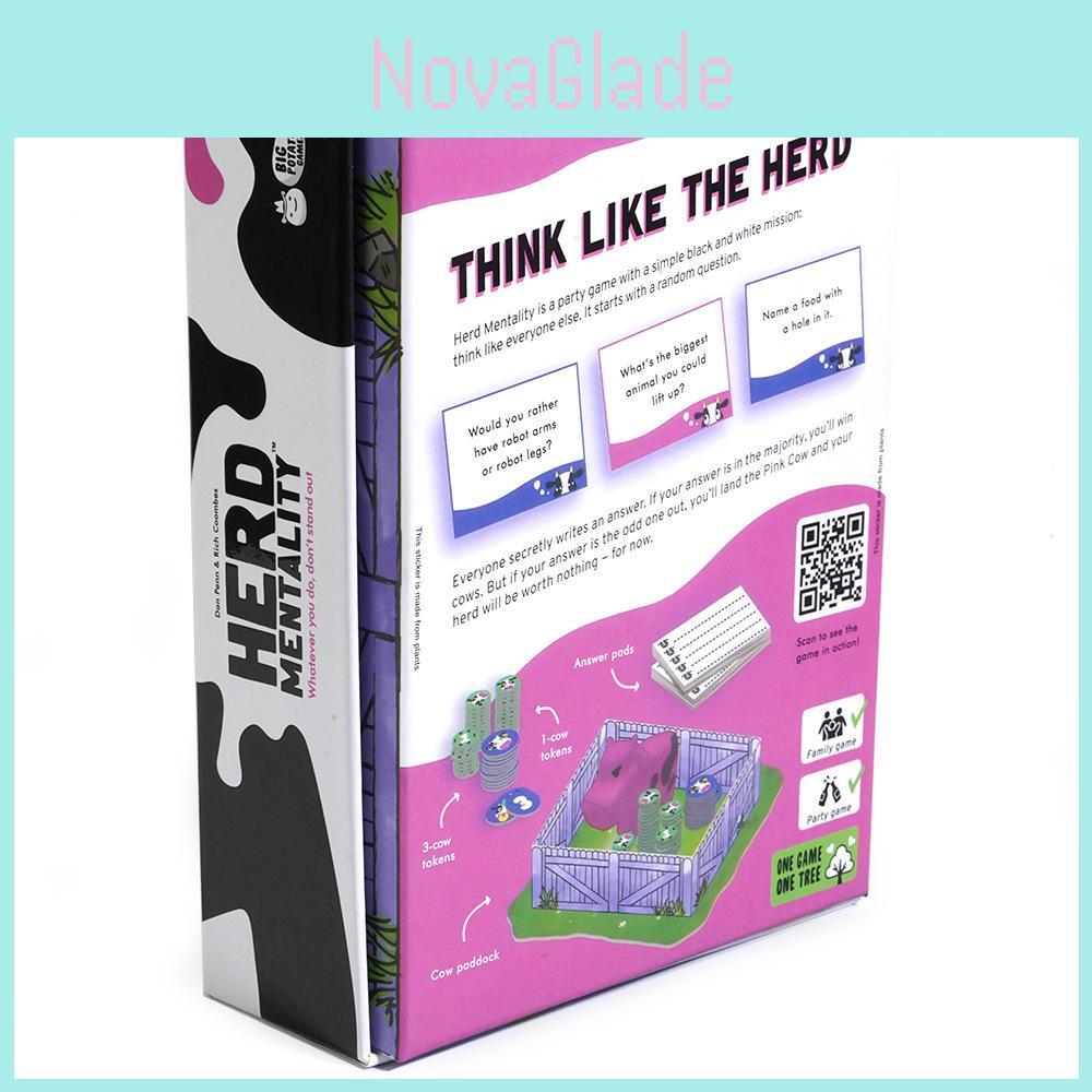 Stádová mentalita, stratégia pre dospelých, kartová hra, zábavná rodinná hra s medeným papierovým materiálom