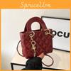 Fashionable Small Square Shoulder Bag Made Of Pu For Casual Outings