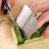 Stainless Steel Finger Protector Anti-cut Finger Kitchen Tools Safe Vegetable Cutting Hand Protecter Kitchen Gadgets