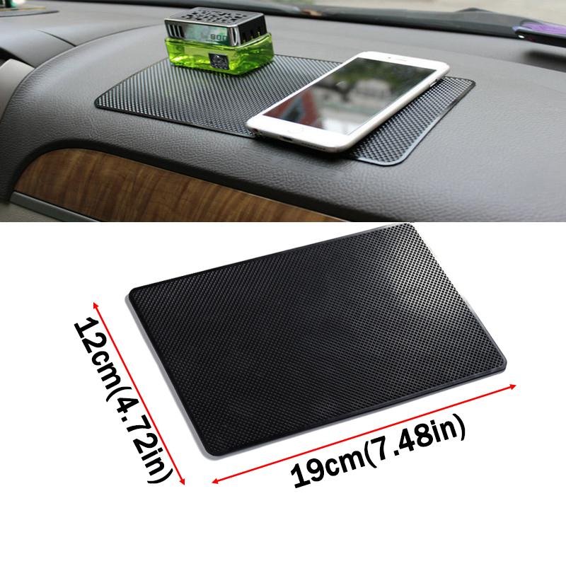 Car Dashboard Non Slip PVC Mat Silicone Sticky Pad Phone Holder Mat Anti-skid Mat Car Interior Accessories
