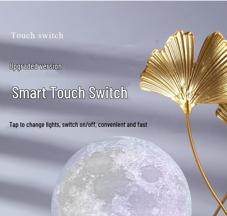 Smart Magnetic Levitation Moon Lamp: Automatic Lifting Ornament for Valentine's Day, Festivals & Commemorative Gifts