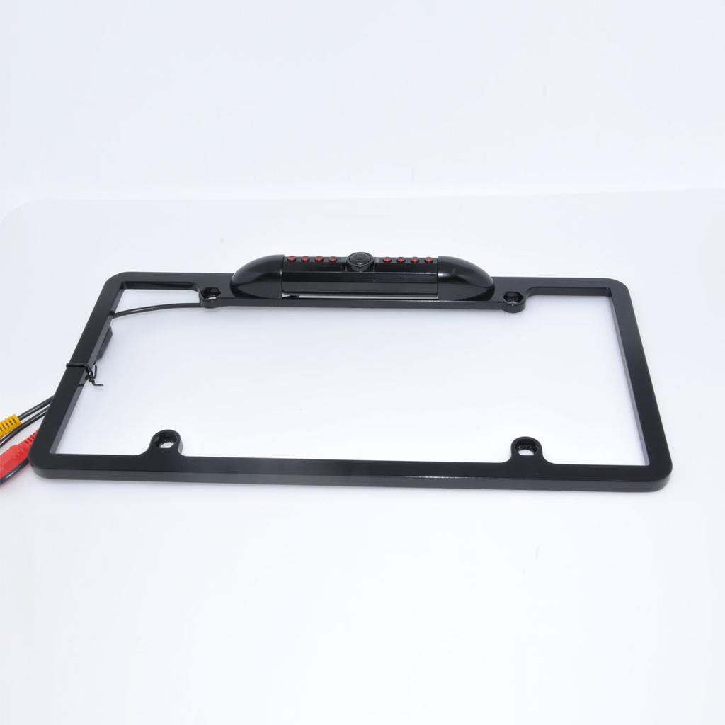 170 Angle CCD 8 IR night Car Rear View Backup Camera For US License Plate Frame Car Camera