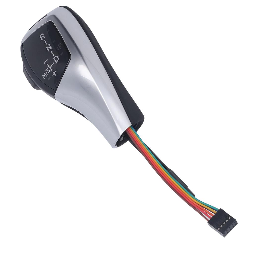 LED Automatischer Schalthebelknauf Linker Fahrer Roter Knopf Ersatz für Z4 E85 2001‑2008 Galvanisieren