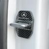 DQY2   4PCS Car Styling Car Door Lock Covers stikcer Case for Mercedes Benz New B/C/E Class A Class C200L GLC GLK CLA GLA Accessories