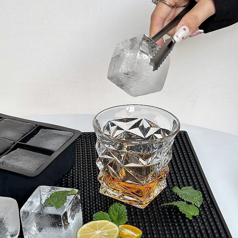 Food Grade Silicone Ice Cube Square Tray Mold DIY Ice Maker Ice Cube Tray Summer Beverage Cooling Kitchen And Bar Tools