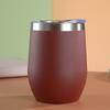 12oz Eggshell Cup Stainless Steel Thermos Bottle Portable Coffee Cups Water Bottle Travel Household Office School Drinking Tools