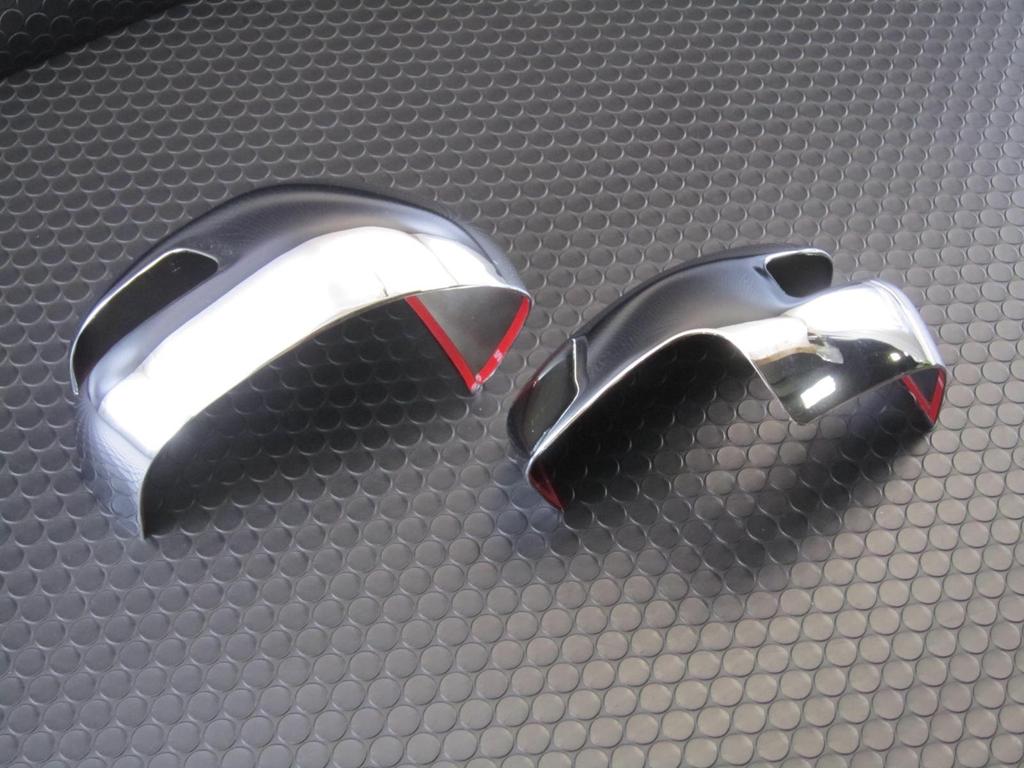BRIGHTZ Chrome Door Mirror Covers Type B for Custom JF 12783 N-BOX JF1/JF2 [MIR-SID-027] N-BOX, N-BOX Custom, N-BOX Custom, N-BOX Custom, N-BOX