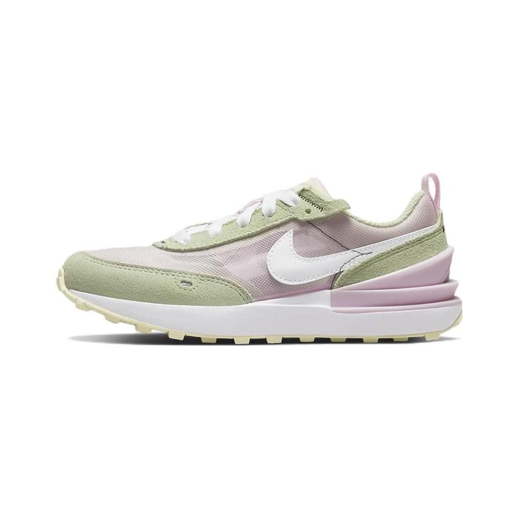 Nike Waffle One PS Honeydew Kids Sneakers Green Pink-Foam Coconut-Milk DC0480-602