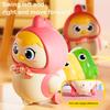Oppblåsning Chick Krypende leke Magnetisk Mor Baby Kyllinghuske Gåleketøy Pedagogisk Interaktivt Spring Clockwork Dyreleke
