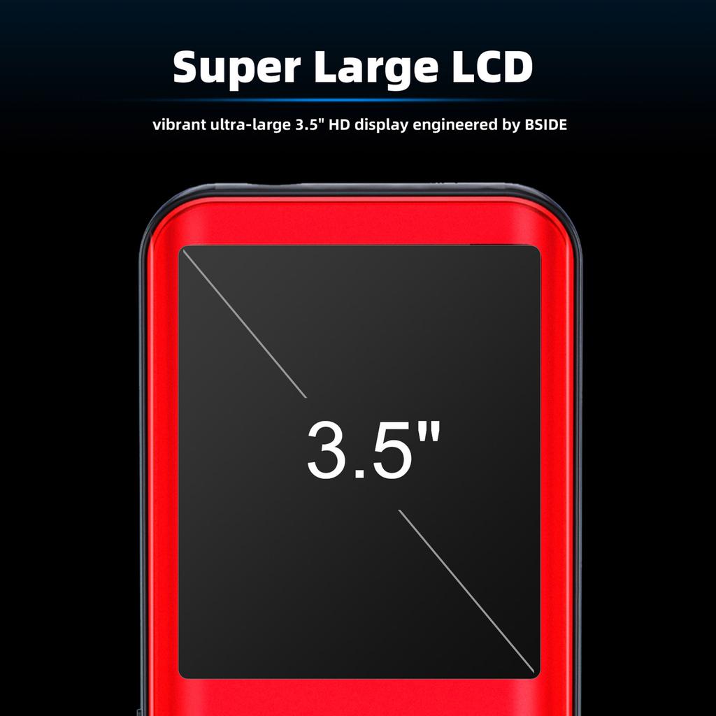 BSIDE S11 Intelligentes Multimeter mit 9999 Zählungen, digitales LCD-Display, wiederaufladbares Universalmessgerät AC/DC