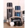Men's 1500ml Stainless Steel Travel Thermos Flask - Large Capacity Outdoor Vacuum Bottle