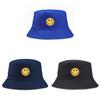 Cotton Embroidered Fisherman Hat With Sun Protection For Summer Beach And Casual Wear