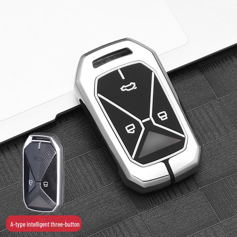 Kaiyi Kunlun Key Cover for 23 Models - Fits Kaiyi Kunlun 300/500, Car Accessories Shell Buckle