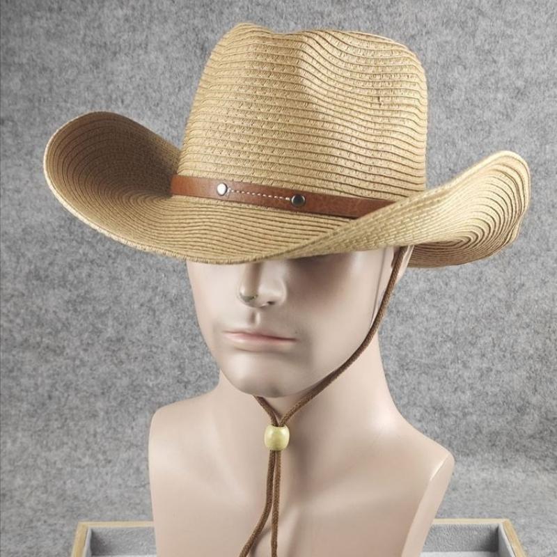 61-62cm Große Größe Sommer Papyrus Sonnenhut Mode Unisex Draußen Sonnenschutz Faltbar Strand Reise Strohhut Jazz Top Fedoras 61-62cm brown