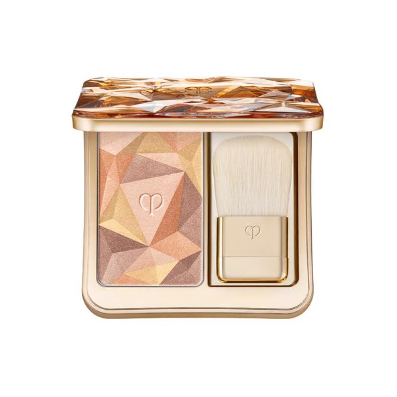 CPB Highlighting Powder #22 Shimmer Face Highlighter Makeup, Brightening Soft Face Powder, Contour Bronzer Illuminator Cosmetic with Makeup Brush