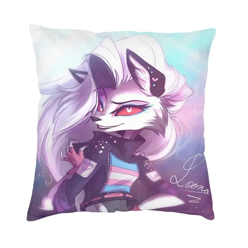Striker Buddy Throw Pillow Covers Bedroom Decoration Modern Helluva Animated Movie Cushion Decoration Salon Square Pillowcase