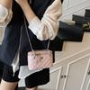 Elegant 2025 Argyle Chain Crossbody Bag for Women - Niche Fragrant Style, Compact Shoulder Design