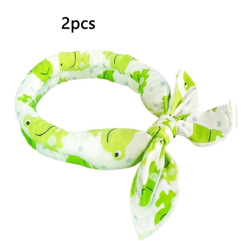 Universal Summer Pet Cooling Ice Scarf Dog Cat Neck Collar Physical Heatstroke Prevention Cool Towel Outdoor Ice Neck Ring
