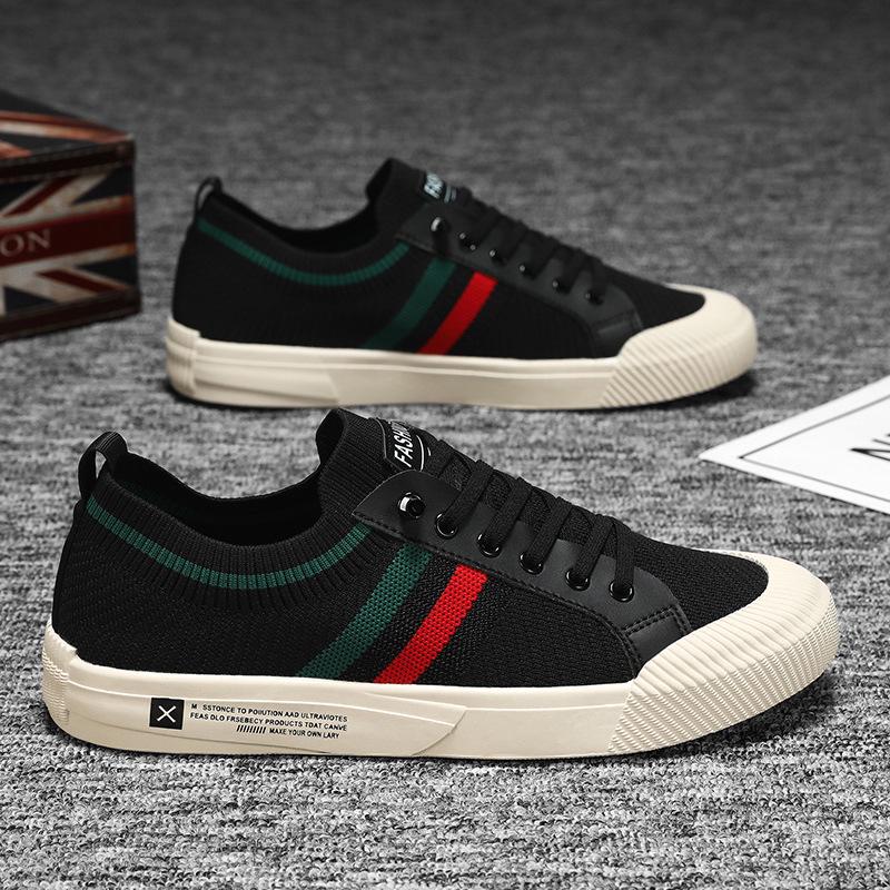 Men's Summer Breathable Mesh Sneakers - Casual, Fashionable Shoes for Youth and Students